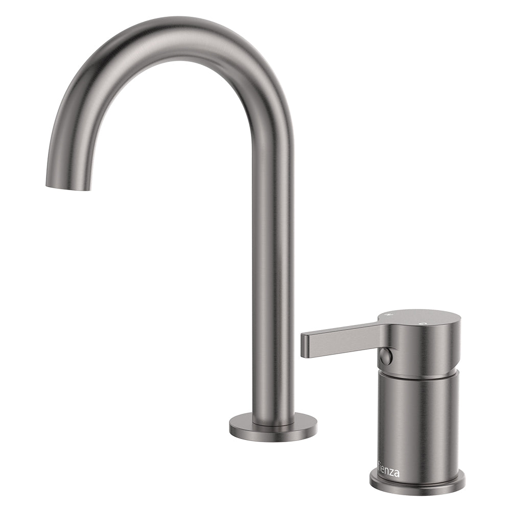 Sansa Round Hob Mixer Set - Gun Metal