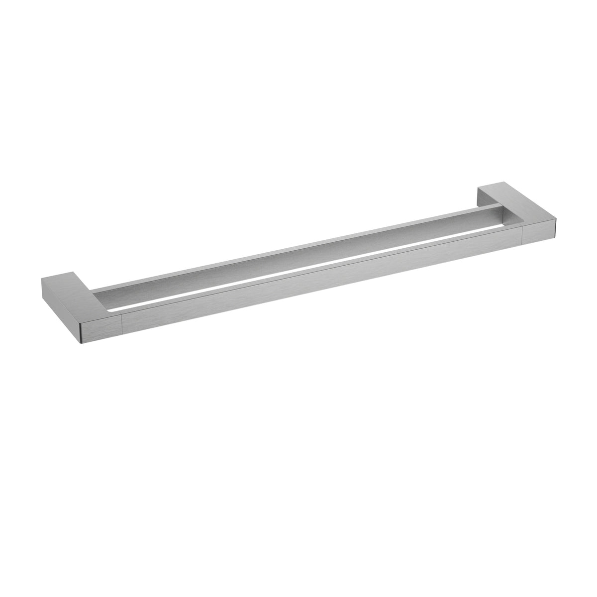 Ceram Towel Rail Double 800mm - Brushed Nickel