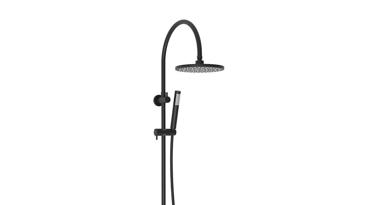 Soul Slimline Gooseneck Shower Set - Matte Black