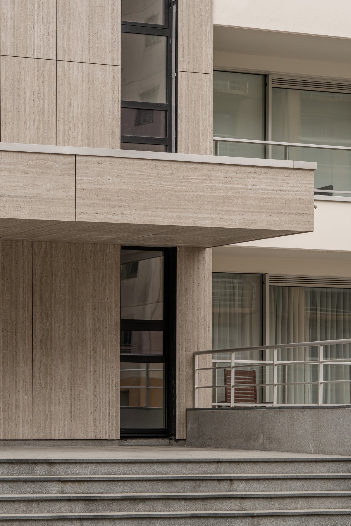 Nebu Dekton 8mm in an exterior facade setting