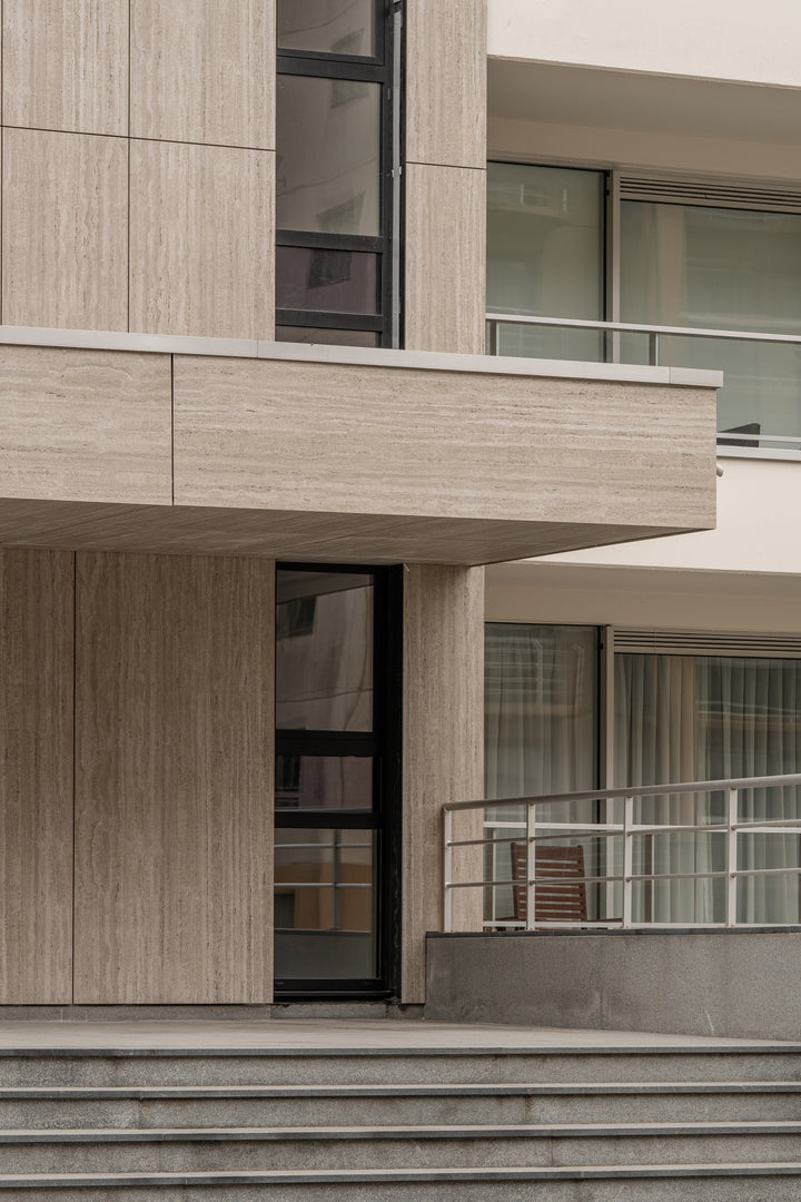Nebu Dekton 8mm in an exterior facade setting