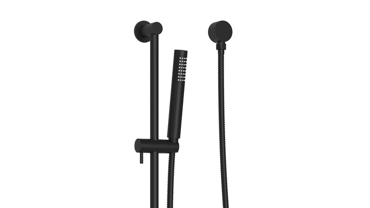 Soul Slimline Hand Shower on Rail - Matte Black