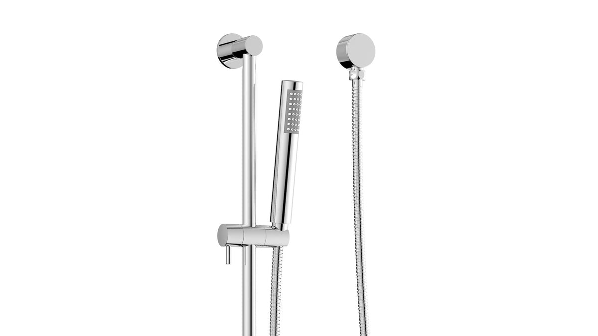 Soul Slimline Hand Shower on Rail - Chrome