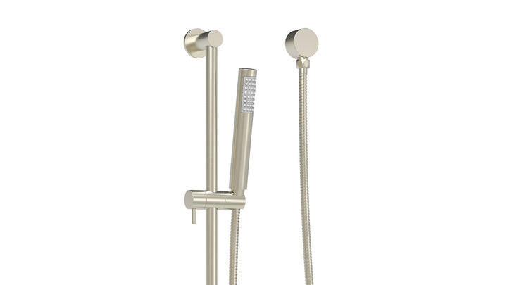 Soul Slimline Hand Shower on Rail - Brushed Nickel
