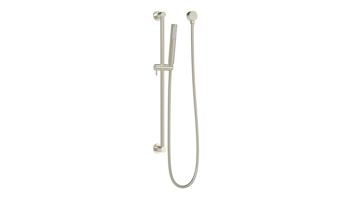 Soul Slimline Hand Shower on Rail - Brushed Nickel