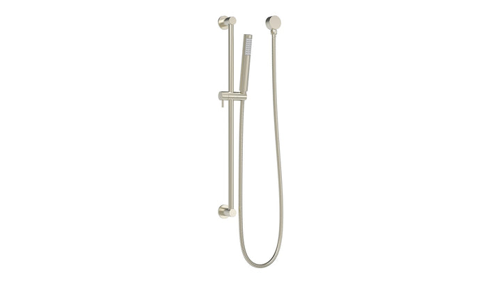 Soul Slimline Hand Shower on Rail - Brushed Nickel
