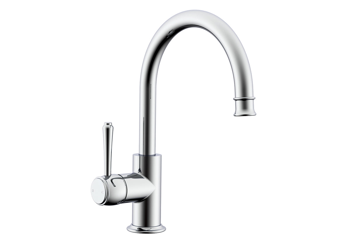 Eternal Gooseneck Basin Mixer - Chrome