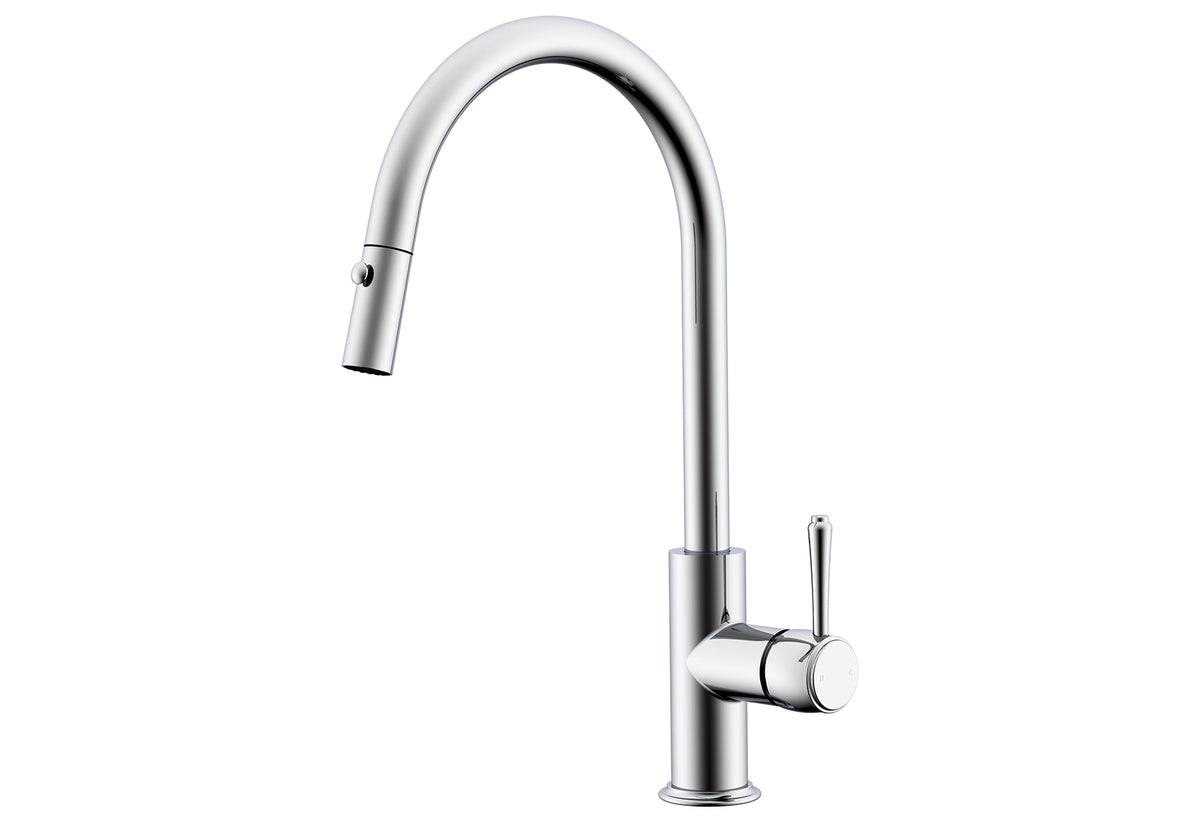 Eternal Pull Out Kitchen Mixer - Chrome