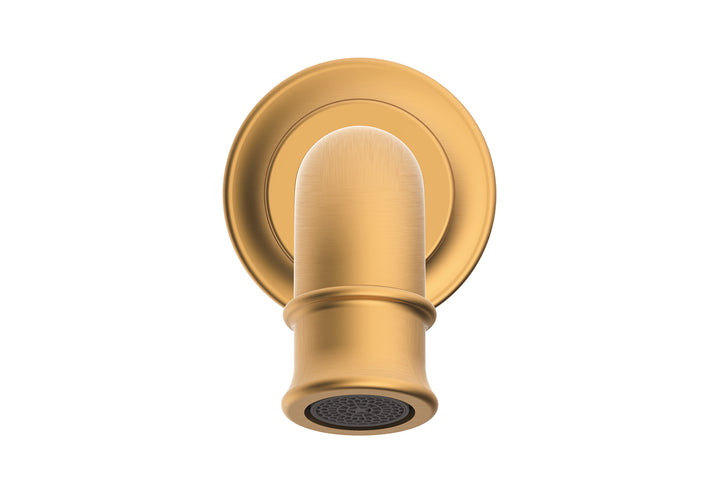 Eternal Wall Spout - Brushed Brass