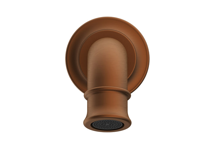 Eternal Wall Spout - Brushed Copper