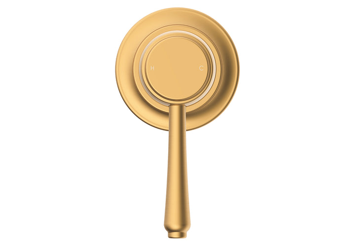 Eternal Wall Mixer - Brushed Brass
