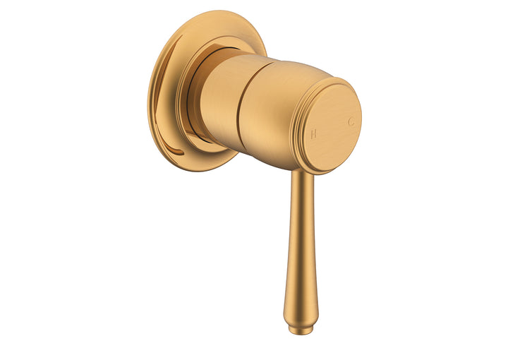 Eternal Wall Mixer - Brushed Brass