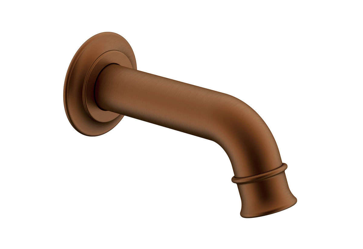 Eternal Mini Wall Spout - Brushed Copper