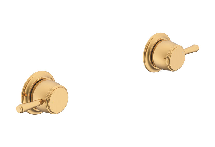 Eternal Wall Top Assembly (Pair) - Brushed Brass
