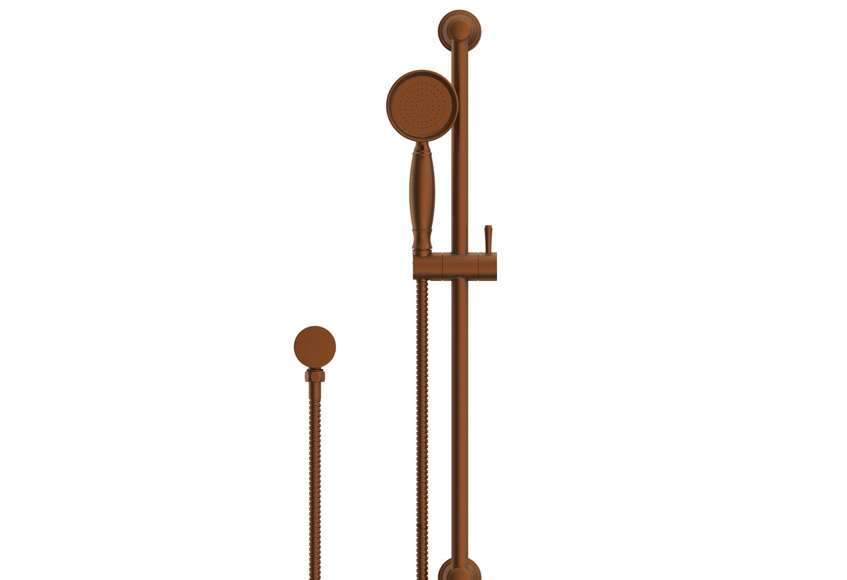 Eternal Hand Shower on Rail - Brushed Copper