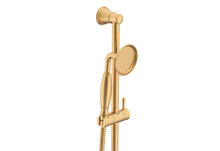 Eternal Hand Shower on Rail - Brushed Brass