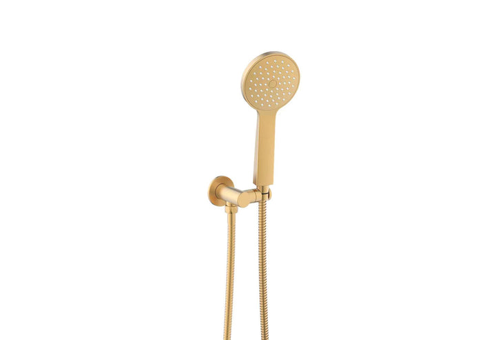Soul Classic Hand Shower on Hook - Brushed Brass
