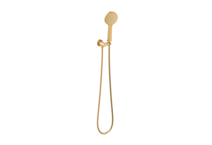 Soul Classic Hand Shower on Hook - Brushed Brass