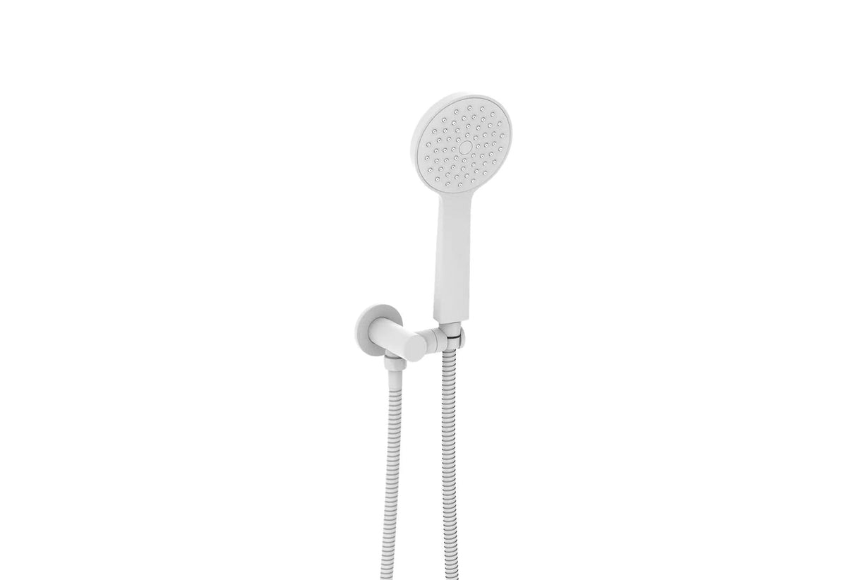 Soul Classic Hand Shower on Hook - Matte White