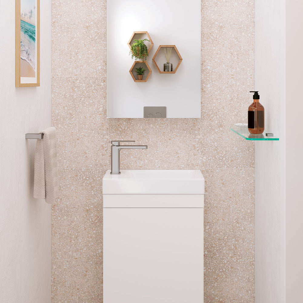 Tono Basin Mixer - Brushed Nickel