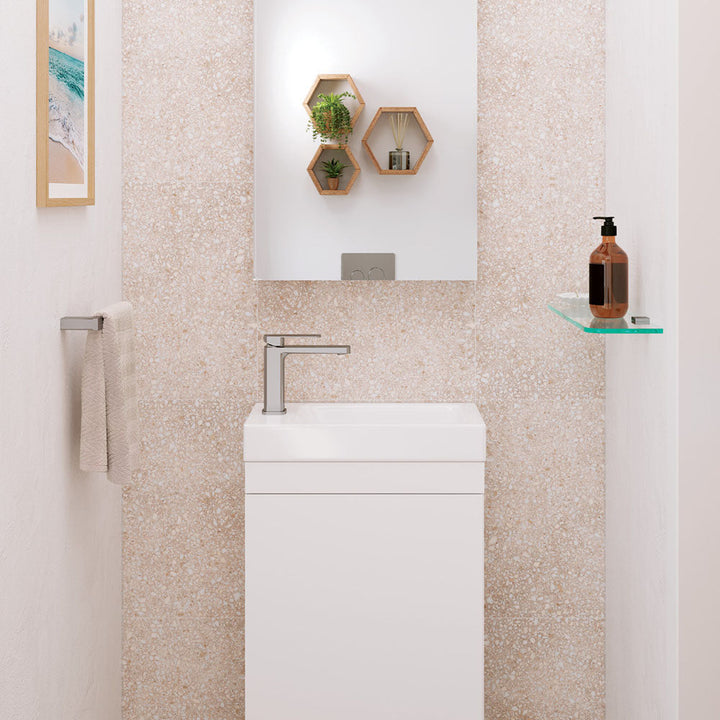 Tono Basin Mixer - Brushed Nickel