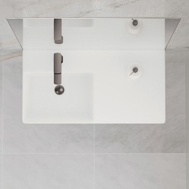 Tono Basin Mixer - Gun Metal