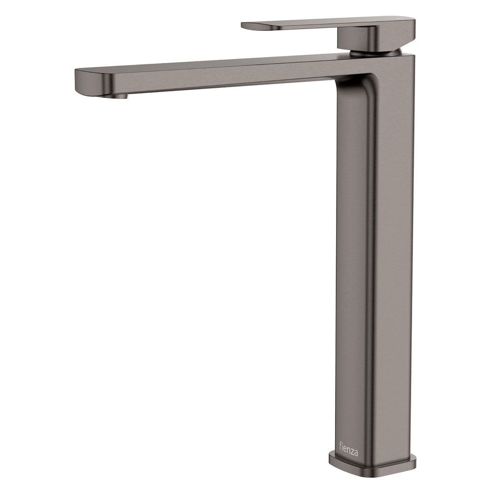 Tono Tall Basin Mixer - Gun Metal