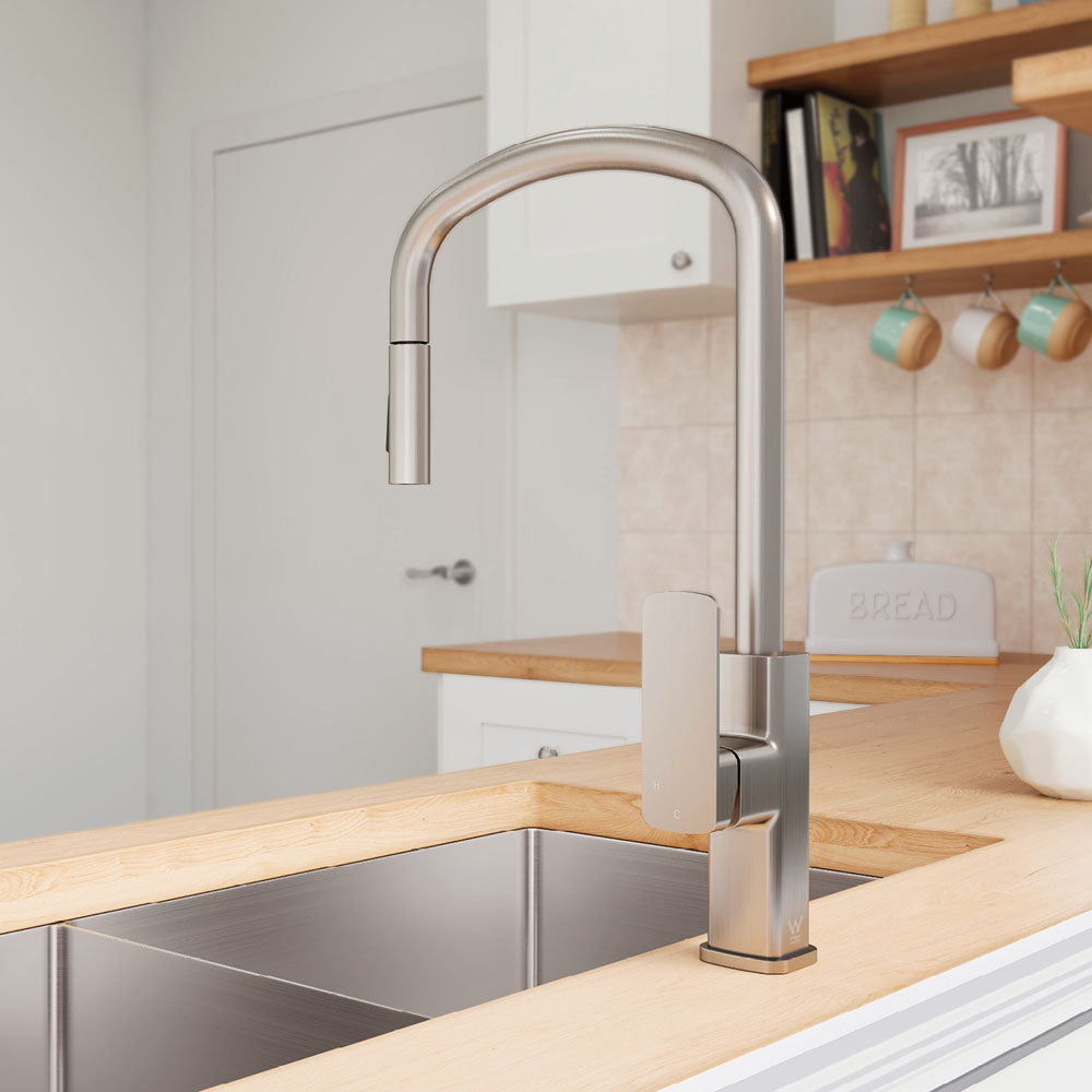 Tono Pull Out Sink Mixer - Brushed Nickel