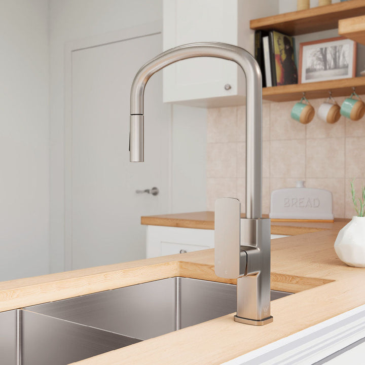 Tono Pull Out Sink Mixer - Brushed Nickel