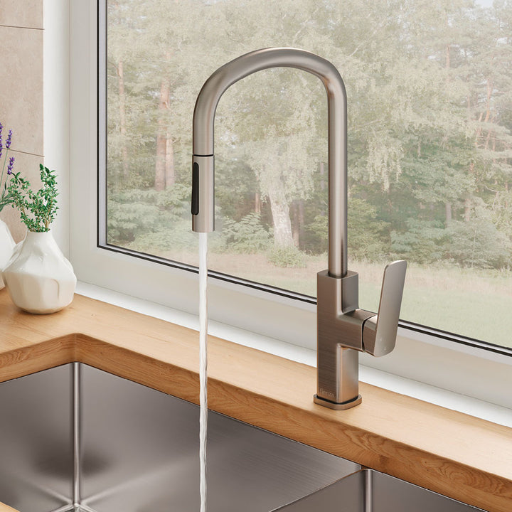 Tono Pull Out Sink Mixer - Brushed Nickel