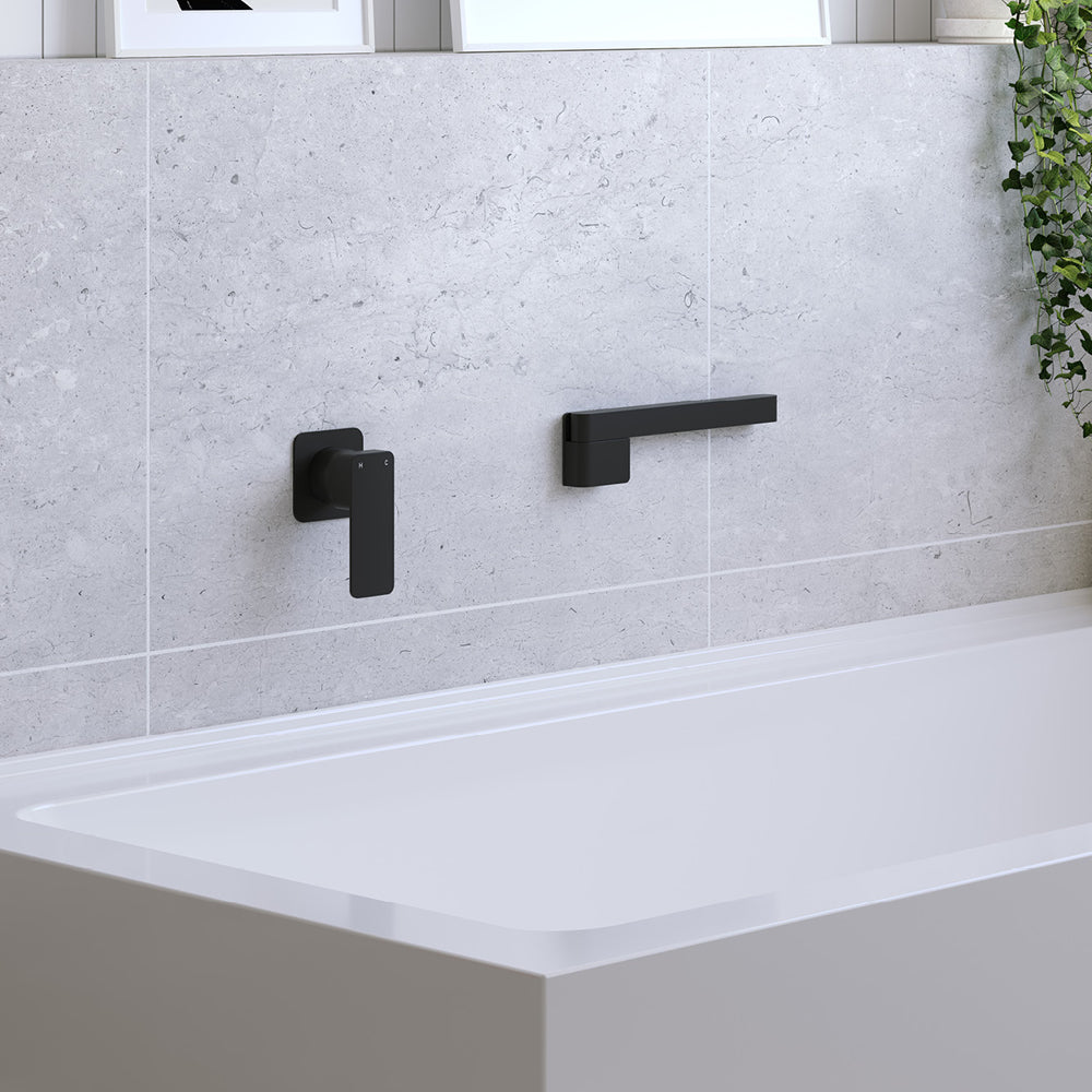 Tono Swivel Bath Outlet - Matte Black