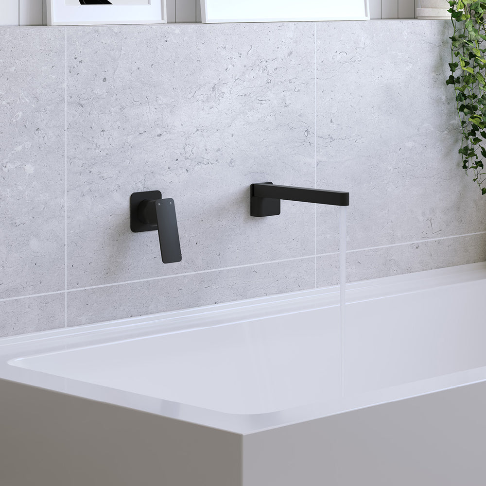 Tono Swivel Bath Outlet - Matte Black