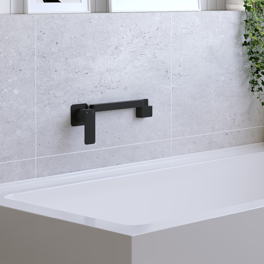 Tono Swivel Bath Outlet - Matte Black
