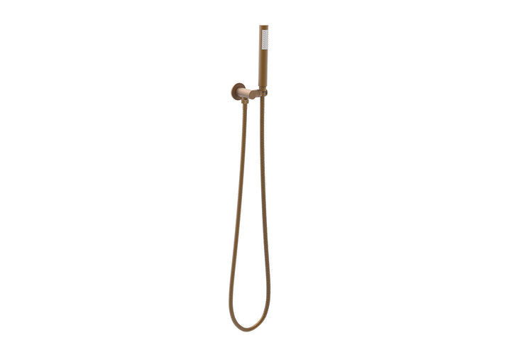 Soul Slimline Hand Shower on Hook - Brushed Copper