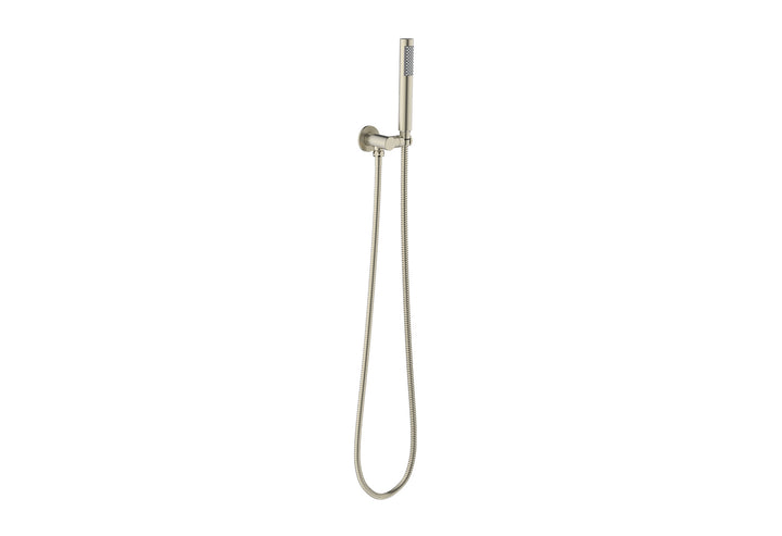 Soul Slimline Hand Shower on Hook - Brushed Nickel