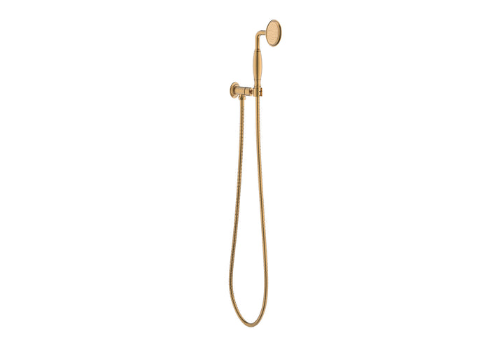 Eternal Hand Shower on Hook - Brushed Brass
