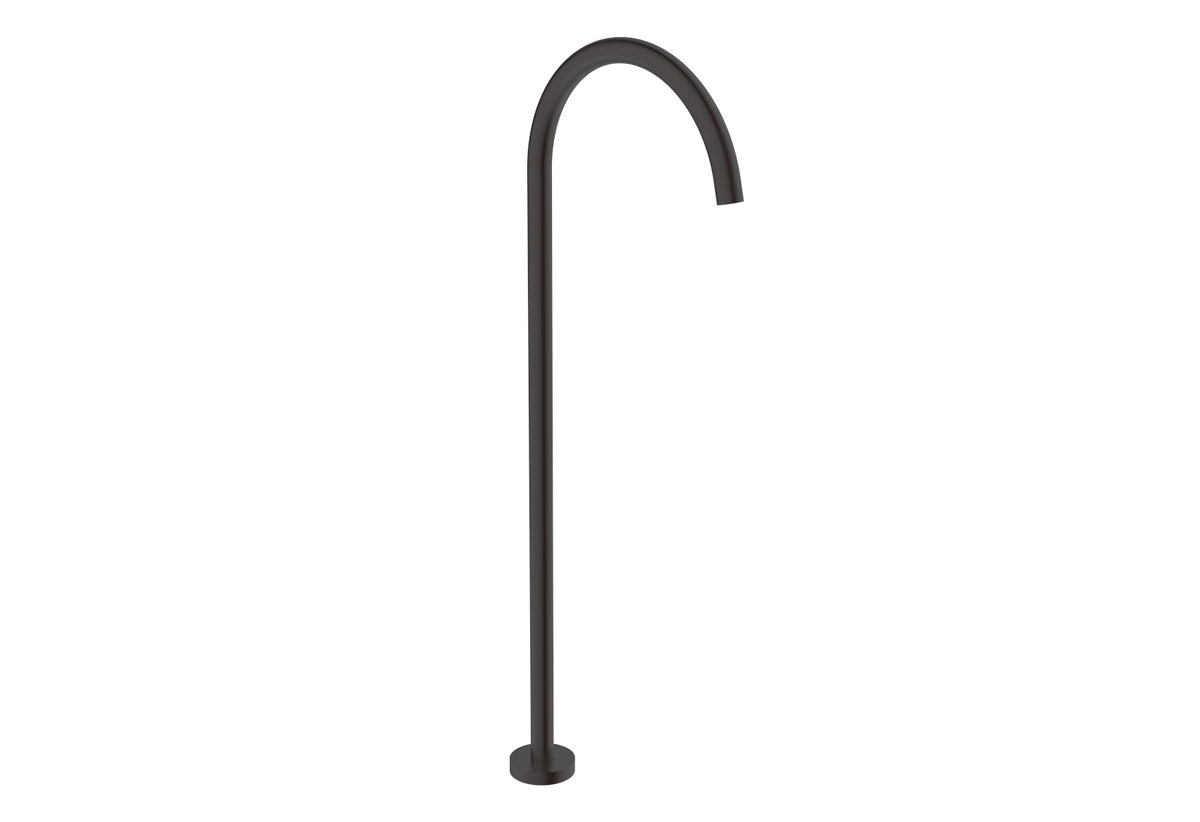 Soul Floor Spout - Matte Black