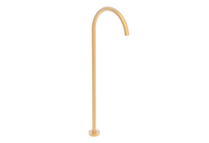 Soul Floor Spout - Brushed Brass