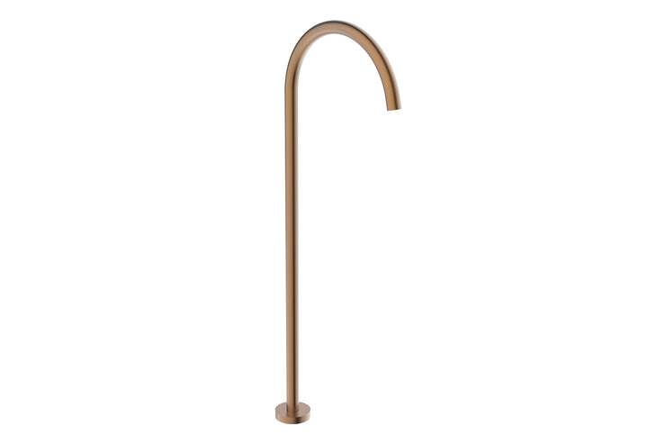 Soul Floor Spout - Brushed Copper
