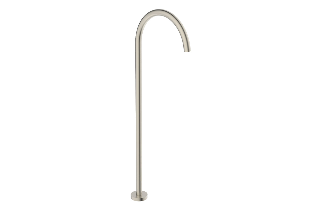 Soul Floor Spout - Brushed Nickel