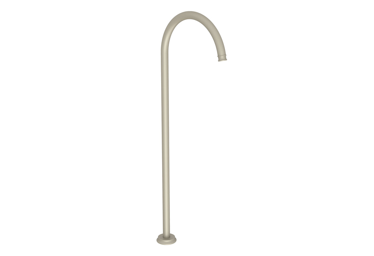 Eternal Floor Spout - Brushed Nickel
