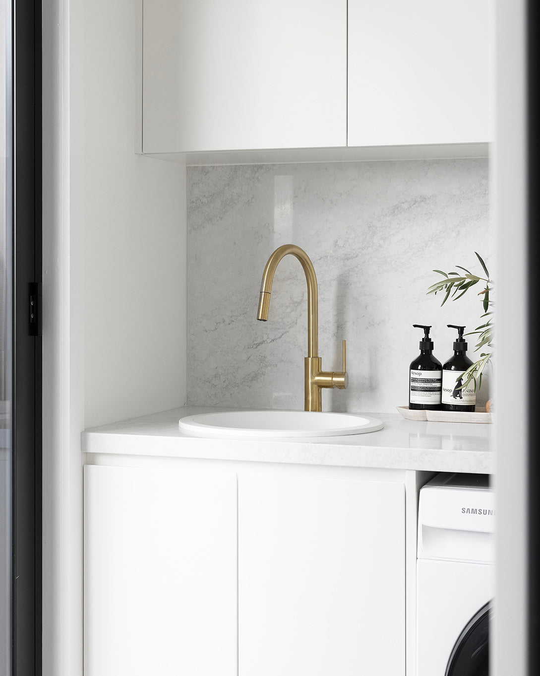 Bloom Pull Out Sink Mixer lifestyle
