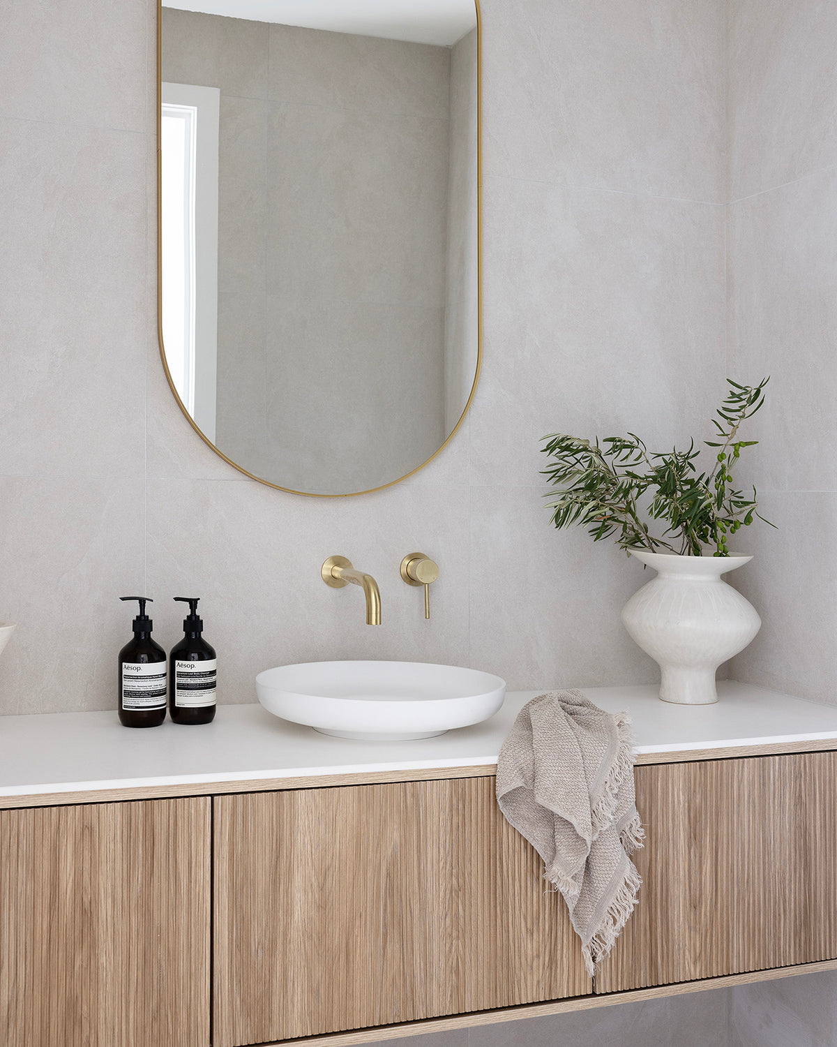 Bloom Wall Mixer lifestyle