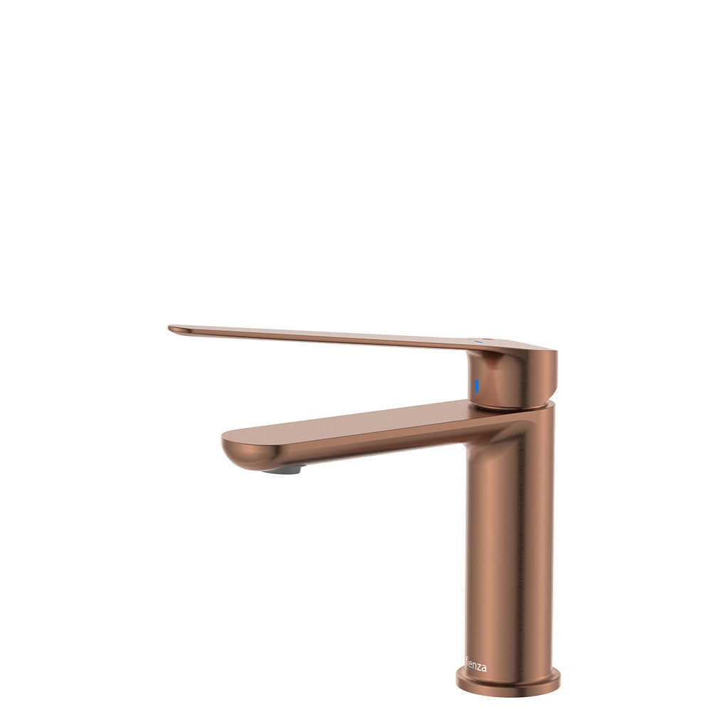 Empire Care Cold Start Basin Mixer - Brushed Copper