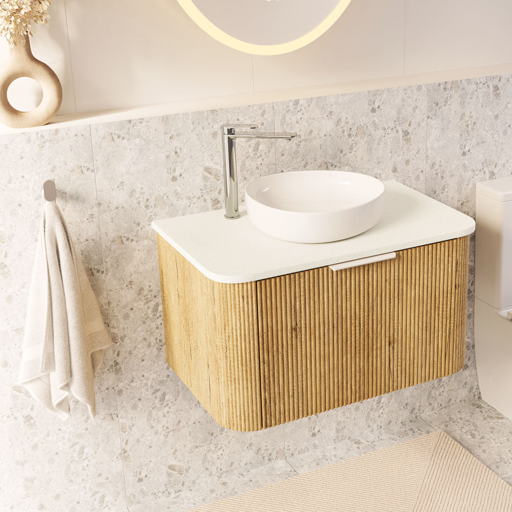 Empire Slim Cold Start Tall Basin Mixer - Chrome