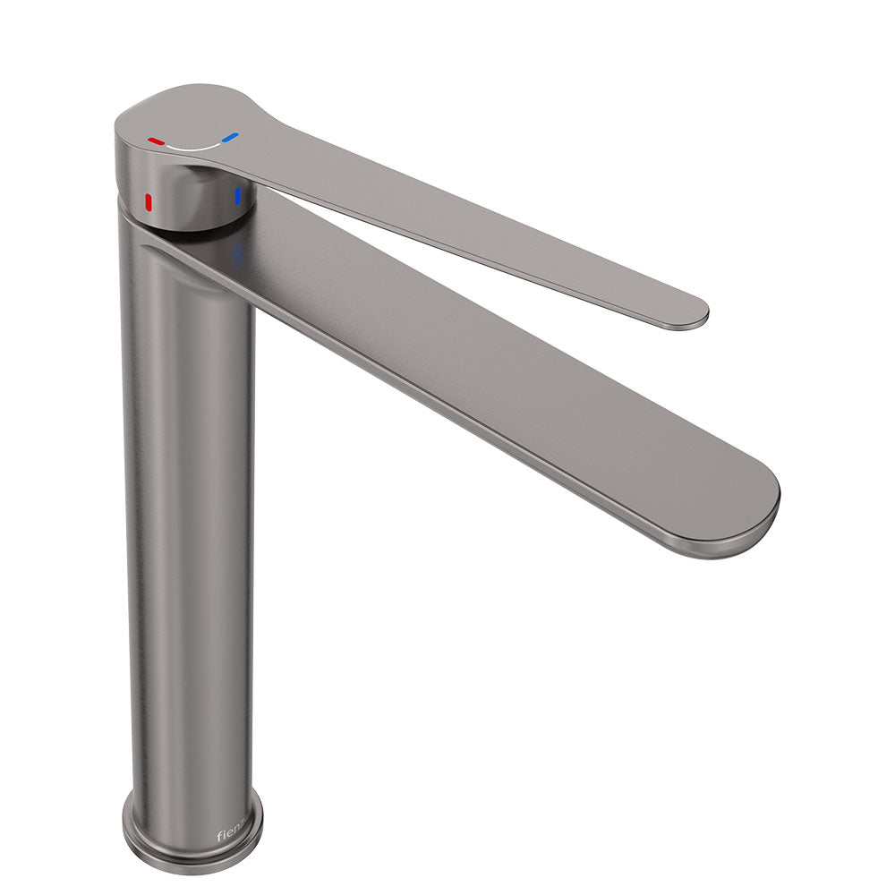 Empire Care Cold Start Tall Basin Mixer - Gun Metal