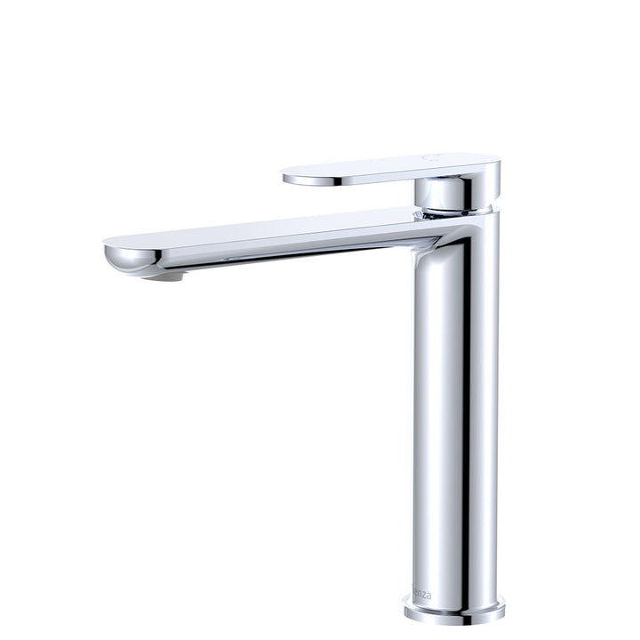Empire Slim Cold Start Medium Basin Mixer - Chrome