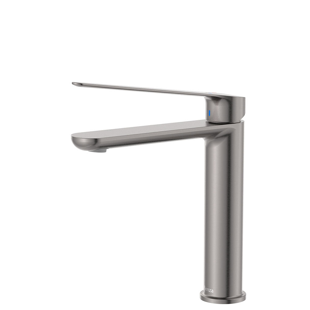 Empire Care Cold Start Medium Basin Mixer - Gun Metal