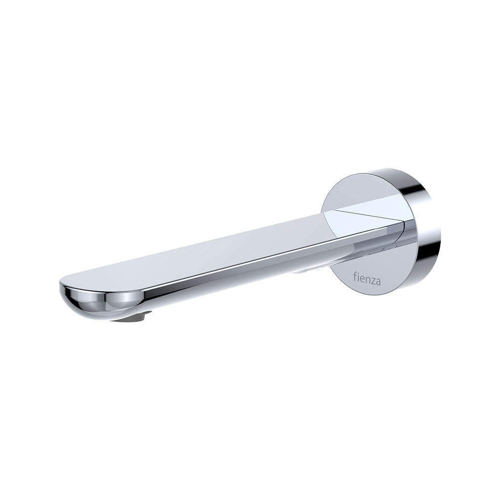 Empire Slim Basin/Bath Outlet, Round Plate, 180mm - Chrome