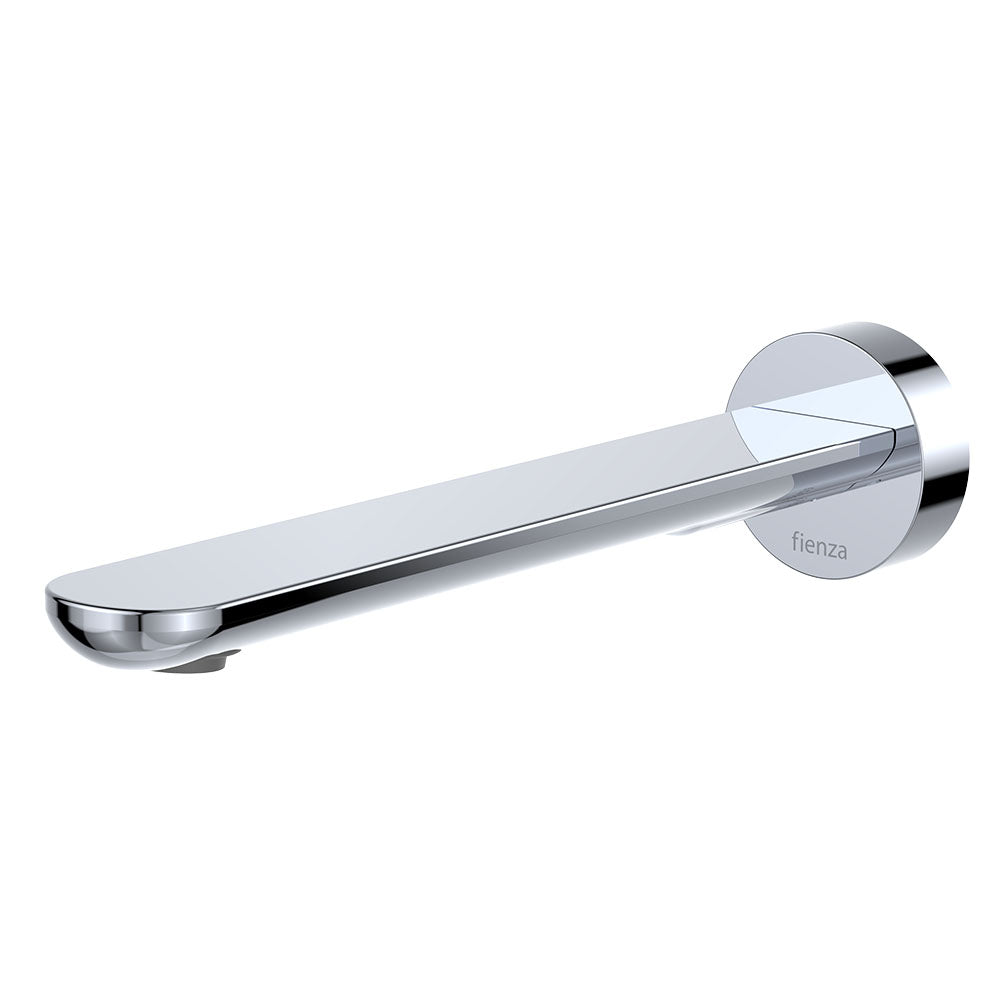 Empire Slim Basin/Bath Outlet, Round Plate, 220mm - Chrome